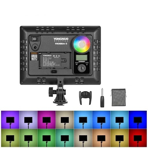 Đèn LED Yongnuo YN300 Air II RGB Studio - Công suất 18W Max 5600k