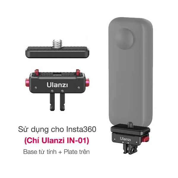 Ulanzi IN-01 Bộ kit từ tính tháo lắp nhanh dành cho Insta360 chính hãng CO10