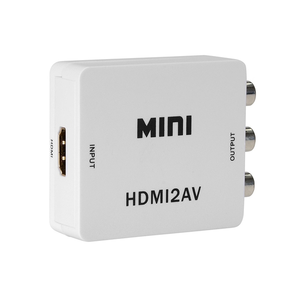 Bộ chuyển đổi AV ra HDMI Hỗ trợ độ phân giải FullHD 1920x1080 AV001