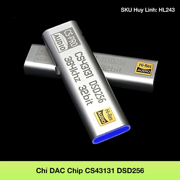 Bộ giải mã khuếch đại âm thanh Chip CS43131 - DSD256 32bit sử dụng cho đa nền tảng Android/IOS/Windows/Mac