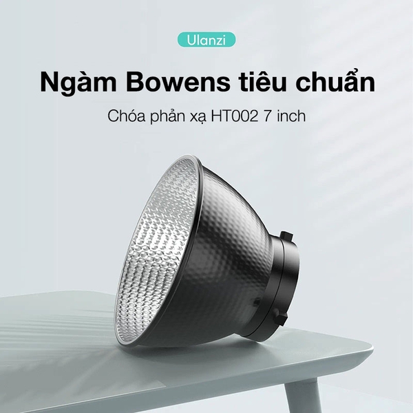 Chóa đèn phản xạ ánh sáng ngàm bowen Ulanzi HT002 chính hãng