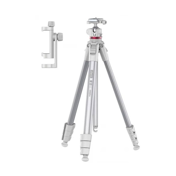 Chân máy ảnh Ulanzi Ombra Ying Travel Tripod White khả năng tải 8Kg kéo dài tối đa 158cm chất liệu aluminum cao cấp