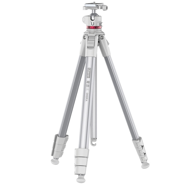 Chân máy ảnh Ulanzi Ombra Ying Travel Tripod (Black/White) khả năng tải 8Kg kéo dài tối đa 158cm chất liệu aluminum cao cấp