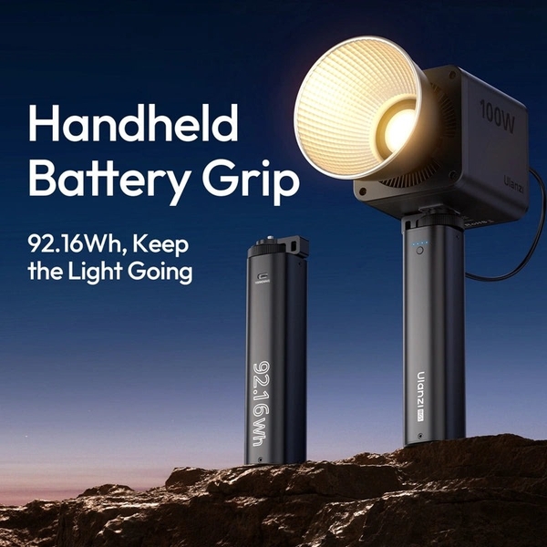 Ulanzi BG5 pin sạc dự phòng cho đèn Led Studio hỗ trợ PD Max 100W