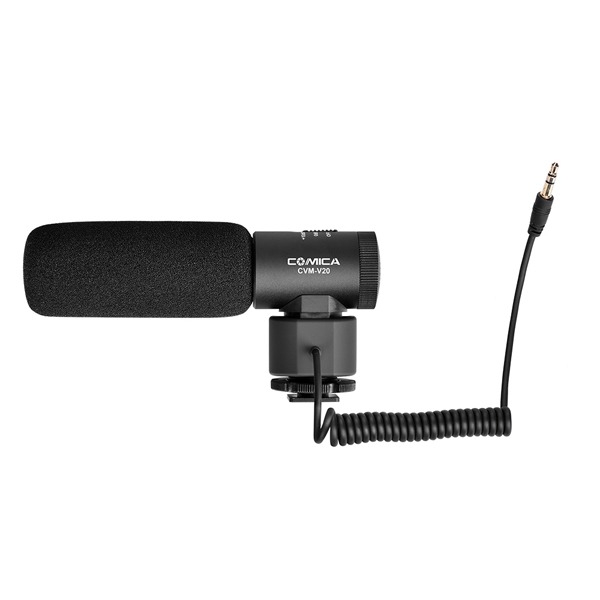 Micro shotgun gắn máy ảnh Comica Audio V20 chính hãng