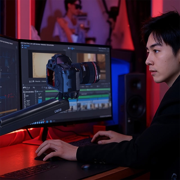 Ulanzi ZJ05 Microphone Boom Arm hỗ trợ tải 1.5kg chính hãng