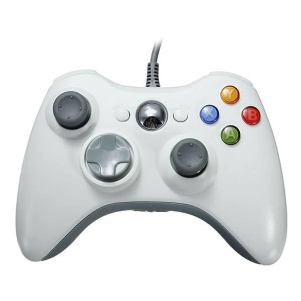 Tay cầm có dây Xbox mẫu giá rẻ đèn đỏ - Chơi cực tốt trên PC/Smart TV/Android TV Box/ Xbox Console