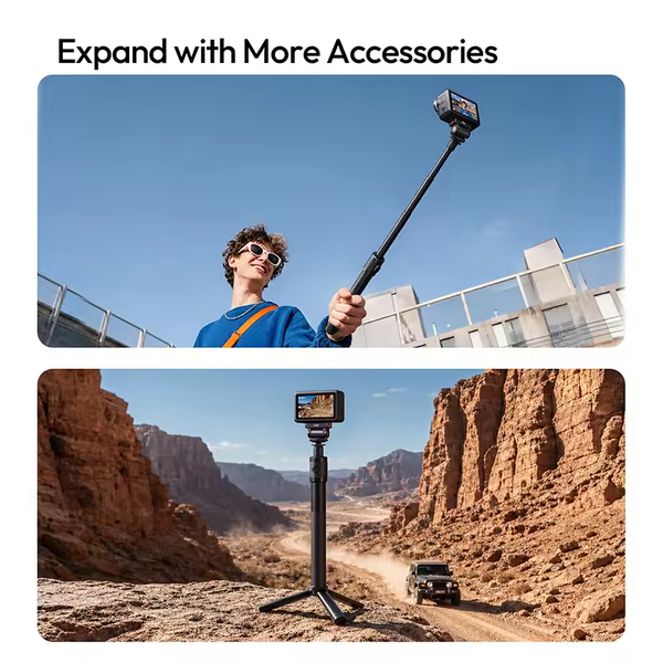 Bộ chuyển đổi từ tính Ulanzi OA27 cho DJI Action điều chỉnh độ nghiêng 180°