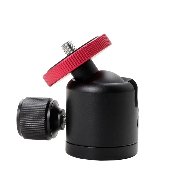 Ballhead hợp kim nhôm xoay 360 độ tiện lợi màu đen phối đỏ AHL175 tải 2kg