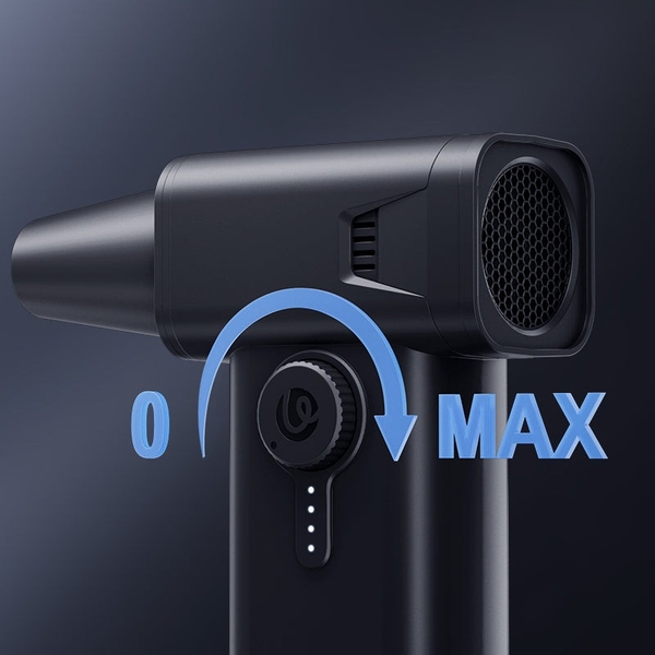 Ulanzi AD02 máy thổi khí nén cầm tay có tích hợp đèn pin chiếu sáng Công suất cao 170W, 130.000 vòng/phút