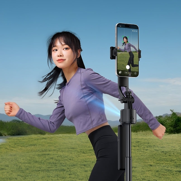 Ulanzi TT23 Quadpod Auto Open cao 163cm - Tích hợp Gimbal AI Tracking theo dõi chuyển động chính hãng