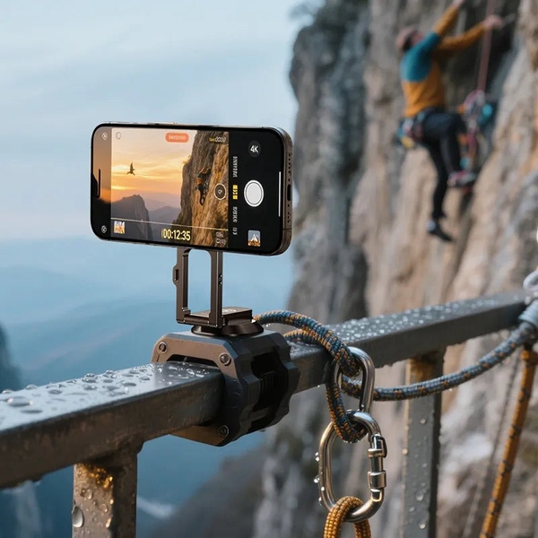 Ulanzi MA50 mount kẹp từ tính cho điện thoại tích hợp ngàm Uka Quick Release chính hãng