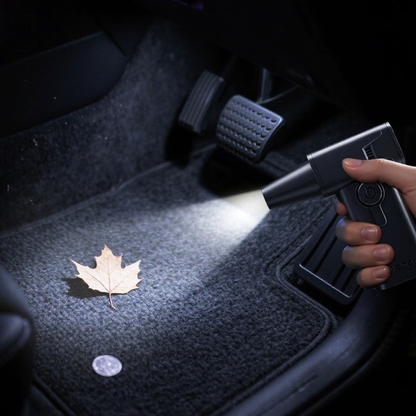 Ulanzi AD02 máy thổi khí nén cầm tay có tích hợp đèn pin chiếu sáng Công suất cao 170W, 130.000 vòng/phút