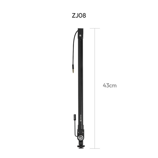 Ulanzi ZJ08 Mic Boom Pole Arm kéo dài tối đa 1M chất liệu hợp kim