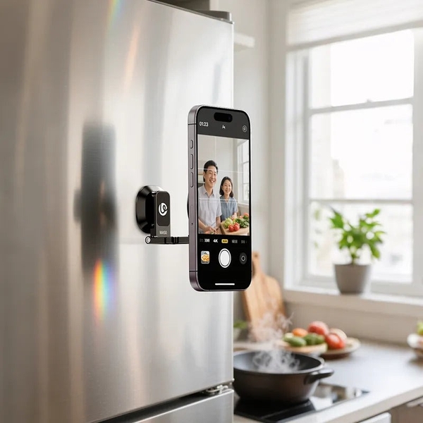 Ulanzi MA50 mount kẹp từ tính cho điện thoại tích hợp ngàm Uka Quick Release chính hãng