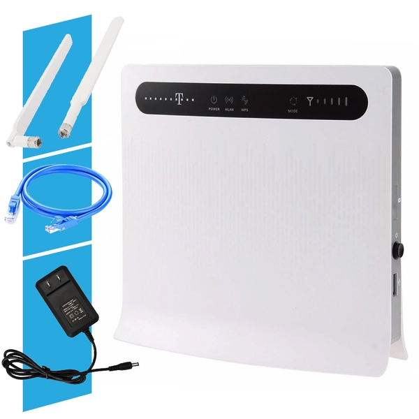 Bộ phát wifi 4G Huawei B593U-12/S-12 hỗ trợ 32 User cho ôtô - LTE Industrial chuẩn 4G Việt Nam