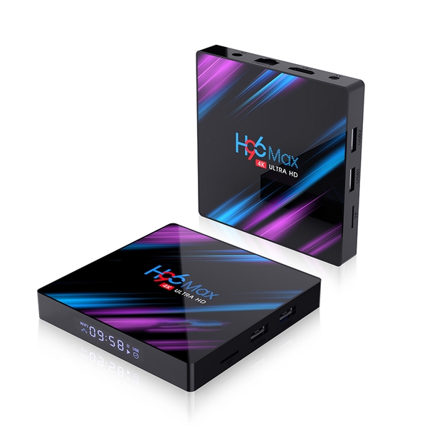 [Full Option] H96 MAX Android TV Box 9.0 Allnew RK3318 4GB 64GB - Ultra HD 6K Smart TV Box