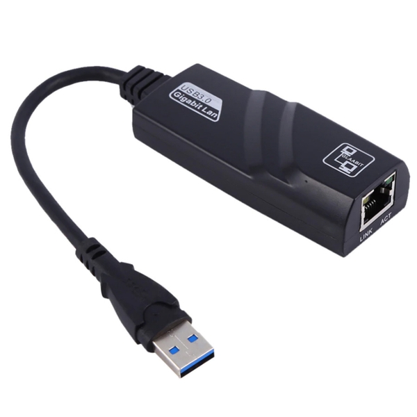 Cáp chuyển USB 3.0 ra Lan RJ45 Gigabit Ethernet 1000Mbps cho Laptop HL1332
