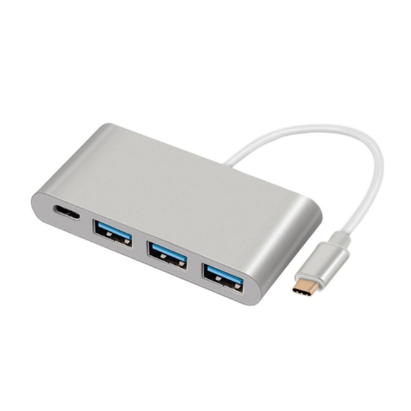 Hub chuyển USB 3.1 Type-C ra 3 cổng USB 3.0 kèm một cổng PD 87W - 4 IN 1 HL561