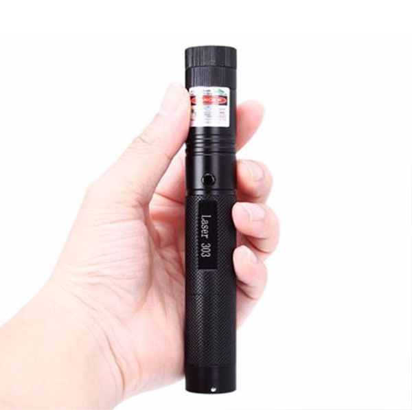 Đèn Lazer 303 ánh sáng xanh cực mạnh - Nhiều thấu kính để đo
