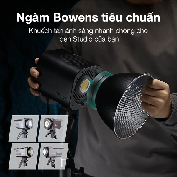 Chóa đèn phản xạ ánh sáng ngàm bowen Ulanzi HT002 chính hãng