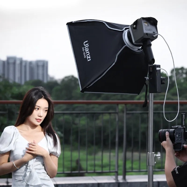 Softbox Parabolic ngàm bowen Ulanzi AS-4545 chuyên dụng cho đèn COB studio chính hãng