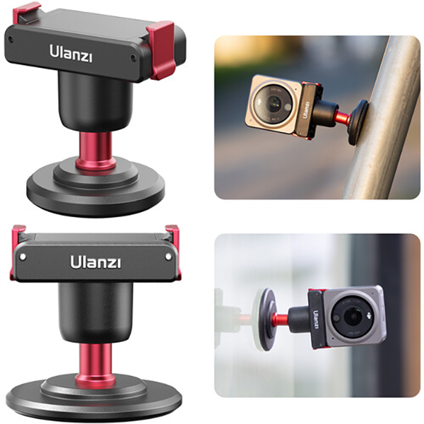 Đầu Ballhead tháo lắp nhanh từ tính Ulanzi U-170 cho DJI Action 2 3 4