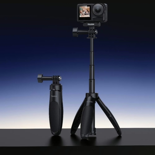 Telesin S1-MNP-01 tripod mini dành cho gopro và action camera chiều cao tối đa 25cm