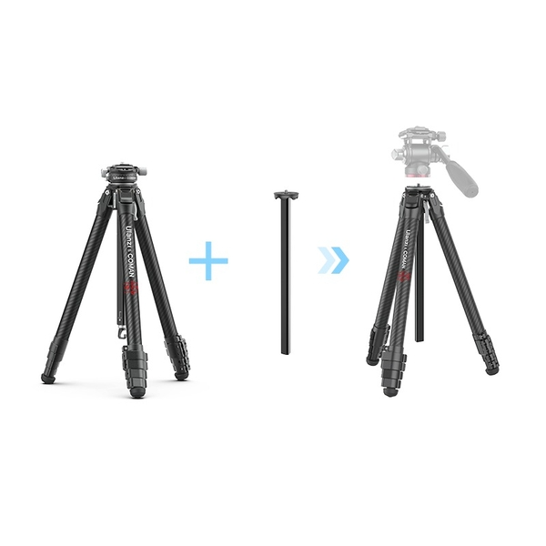 Bộ phụ kiện mở rộng và thay thế cho Ulanzi Coman Zero Y - F38 Quick Release Travel Tripod Accessories