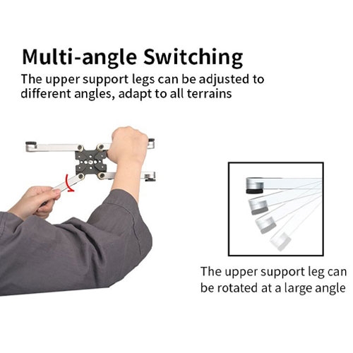 Chân Giá đỡ góc thấp điều chỉnh linh hoạt dành cho Slider YC Onion ZJ-A Chocolate Series chính hãng