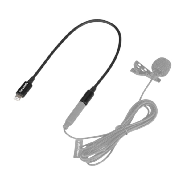 Cáp chuyển đổi Saramonic 3.5mm (Male) TRS To Lightning SR-C2000