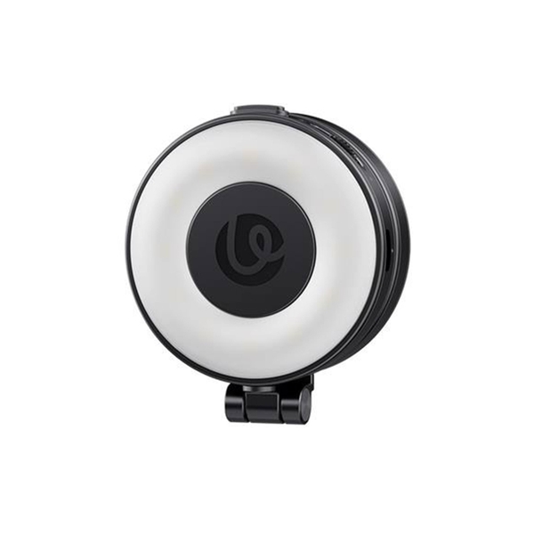 Ulanzi LM23 Black điều chỉnh nhiệt độ màu 2500-8500K Đèn từ tính magsafe tích hợp gương soi Selfie chính hãng