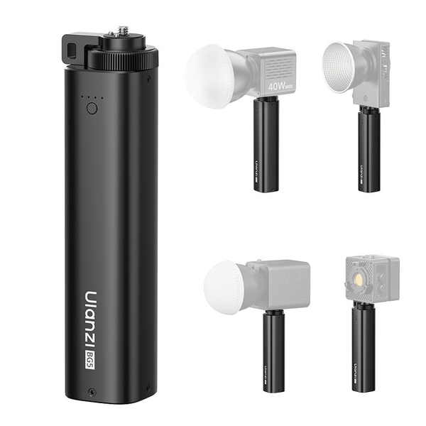 Ulanzi BG5 pin sạc dự phòng cho đèn Led Studio hỗ trợ PD Max 100W