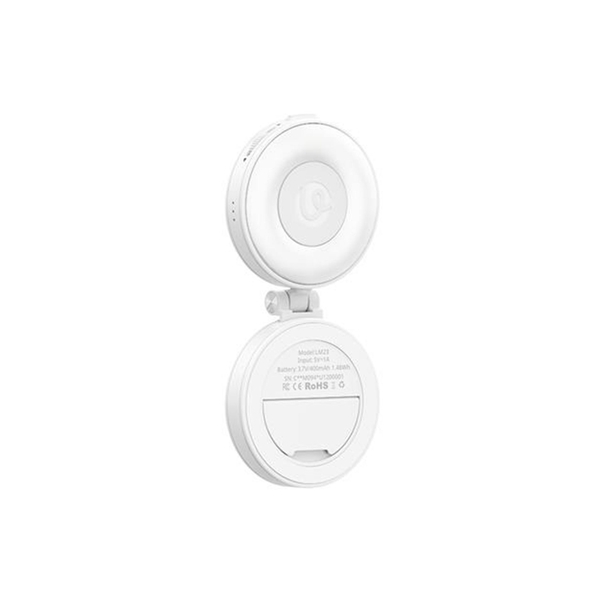 Ulanzi LM23 White Đèn từ tính magsafe tích hợp gương soi Selfie chính hãng