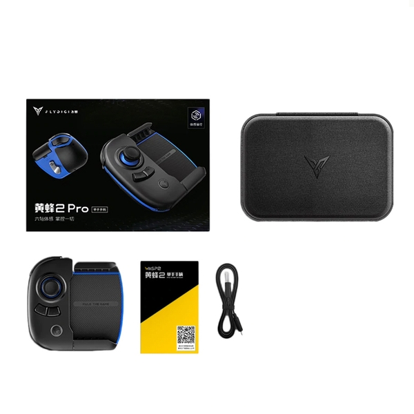 Flydigi Wasp 2 Pro chính hãng - Tay cầm chơi game không dây cho điện thoại Android, iPhone