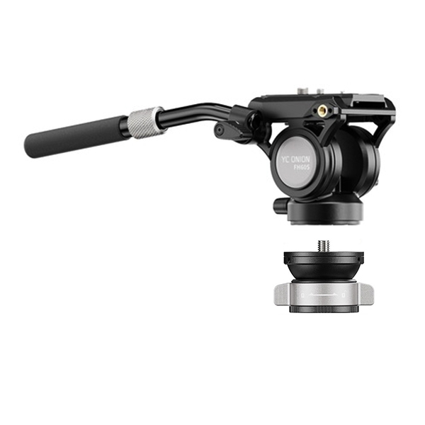 YC Onion FH60S đầu dầu Fluidhead kèm QR Plate chính hãng