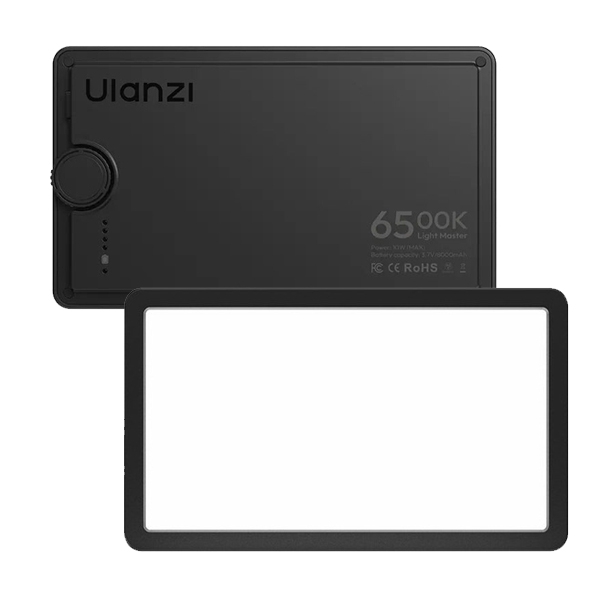Đèn panel chuyên dụng cho livestream Ulanzi K6500 tích hợp pin 8000mAh cùng 10 hiệu ứng ánh sáng