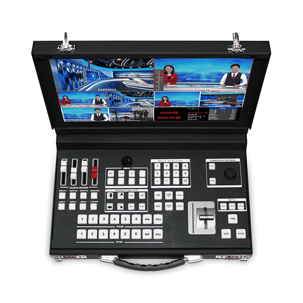 Cinetreak 15.6-inch LCD screen CTR9508 Bàn trộn tín hiệu AIO Multiview 4SDI+2HDMI +2DP input