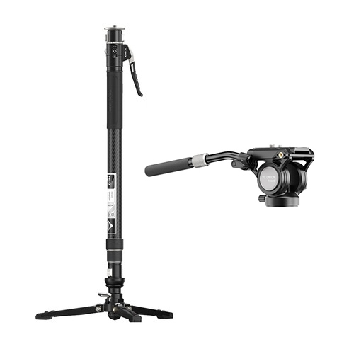 YC Onion Pineta Pro Monopod Carbon Fiber siêu nhẹ Lightweight Travel tháo lắp nhanh khả năng tải 5KG chính hãng