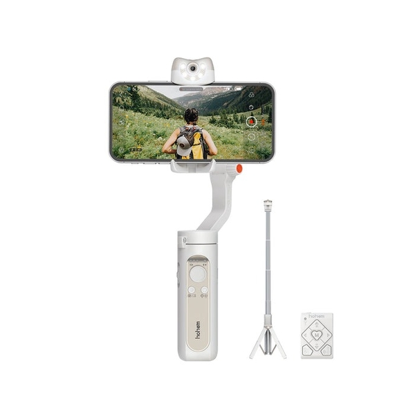 [Giá Flash Sale] Gimbal cho điện thoại Hohem iSteady V2 Kit tích Hợp Cảm Biến Tầm Nhìn AI chính hãng