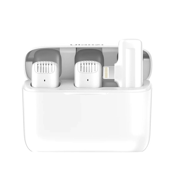 Ulanzi J12 Wireless Lavalier (White) - Micro không dây chuyên nghiệp cao cấp
