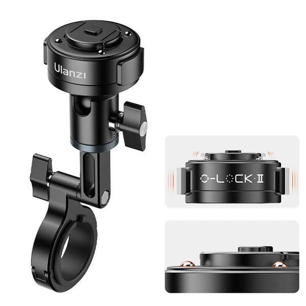 Ulanzi O-LOCK II M009 - Arm kẹp tay lái xe đạp tích hợp giá đỡ điện thoại thế hệ thứ 2