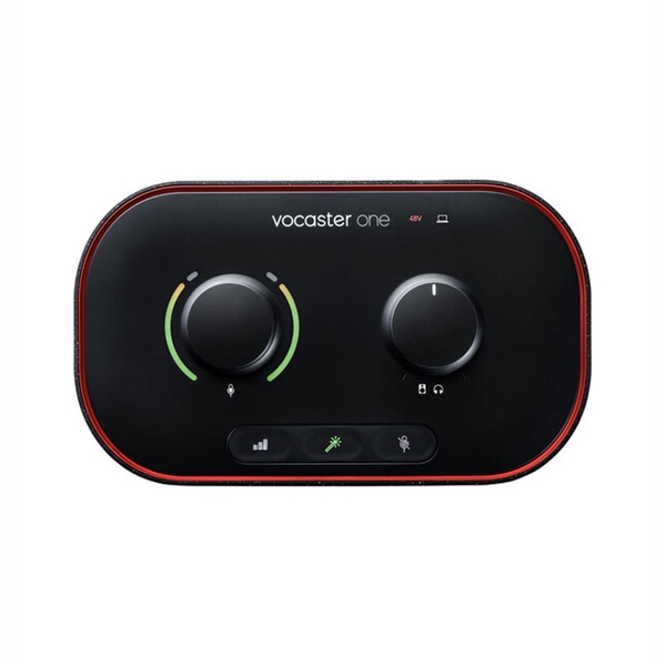 Soundcard thu âm chuyên nghiệp Focusrite Vocaster One Podcast chính hãng