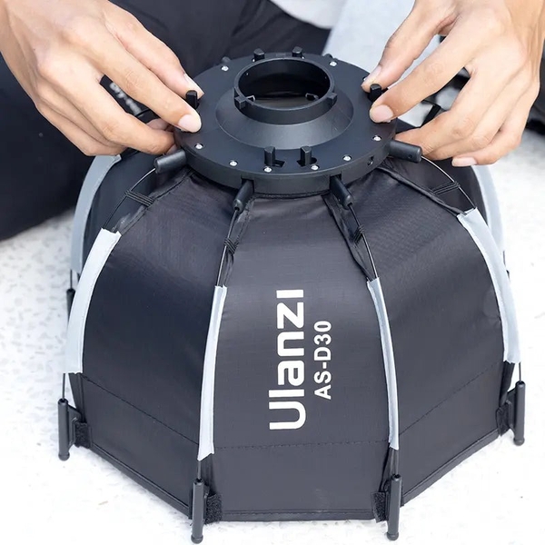 Softbox Bát giác tổ ong Ulanzi AS-D30 30cm ngàm Mini Bowen L083GBB1