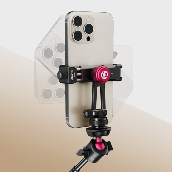 Kẹp điện thoại Ulanzi MA61 loại điều chỉnh xoay 360° chính hãng