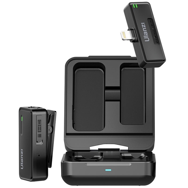 Micro không dây Ulanzi UW-MIC 2.4GHz Wireless (1 IN 1) Lightning/Type-C chính hãng