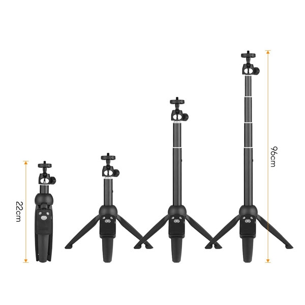 Gậy chụp hình đa năng kiêm chân tripod Yunteng YT-9928 kèm remote bluetooth