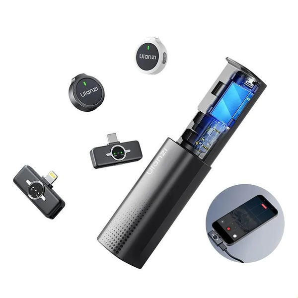 Ulanzi A21 Micro Wireless hỗ trợ Livestream / Stream Gaming đa nền tảng chính hãng