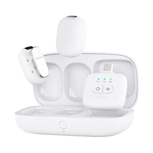 Ulanzi A30 Micro cài áo không dây cho điện thoại nhỏ gọn khoảng cách 50M chính hãng