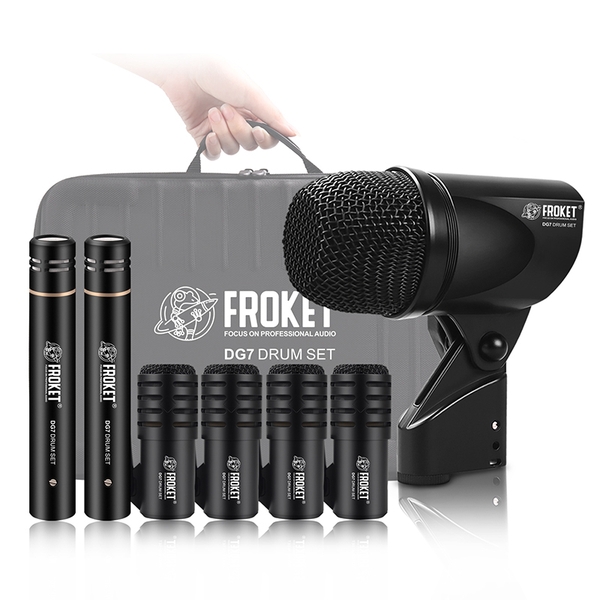 Debra Audio DG7 Drum Microphone Set Condenser Microphone Dynamic Microphone